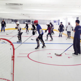 portable hockey rink Indiana