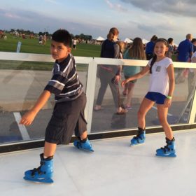 synthetic ice rink rental Indiana